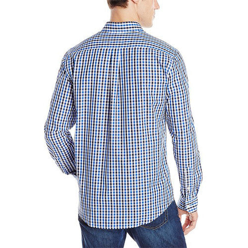 Dockers Men's Long-Sleeve Multi-Color Gingham Button-Front Shirt -  - 2