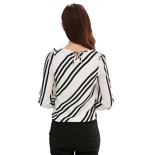 Hee Grand Women Color-Contrasted Loose T-Shirt -  - 6